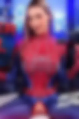SPIDER GIRL BANGED BY SUPERHEROES . LULA